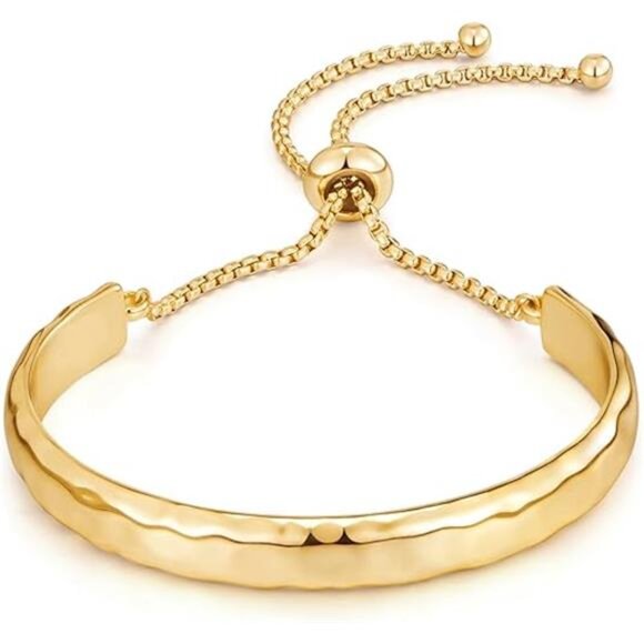 Adjustable Slider Bracelets for Women Bar Friendship Bangle Bracelet for Women - Picture 7 of 7